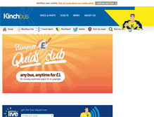 Tablet Screenshot of kinchbus.co.uk